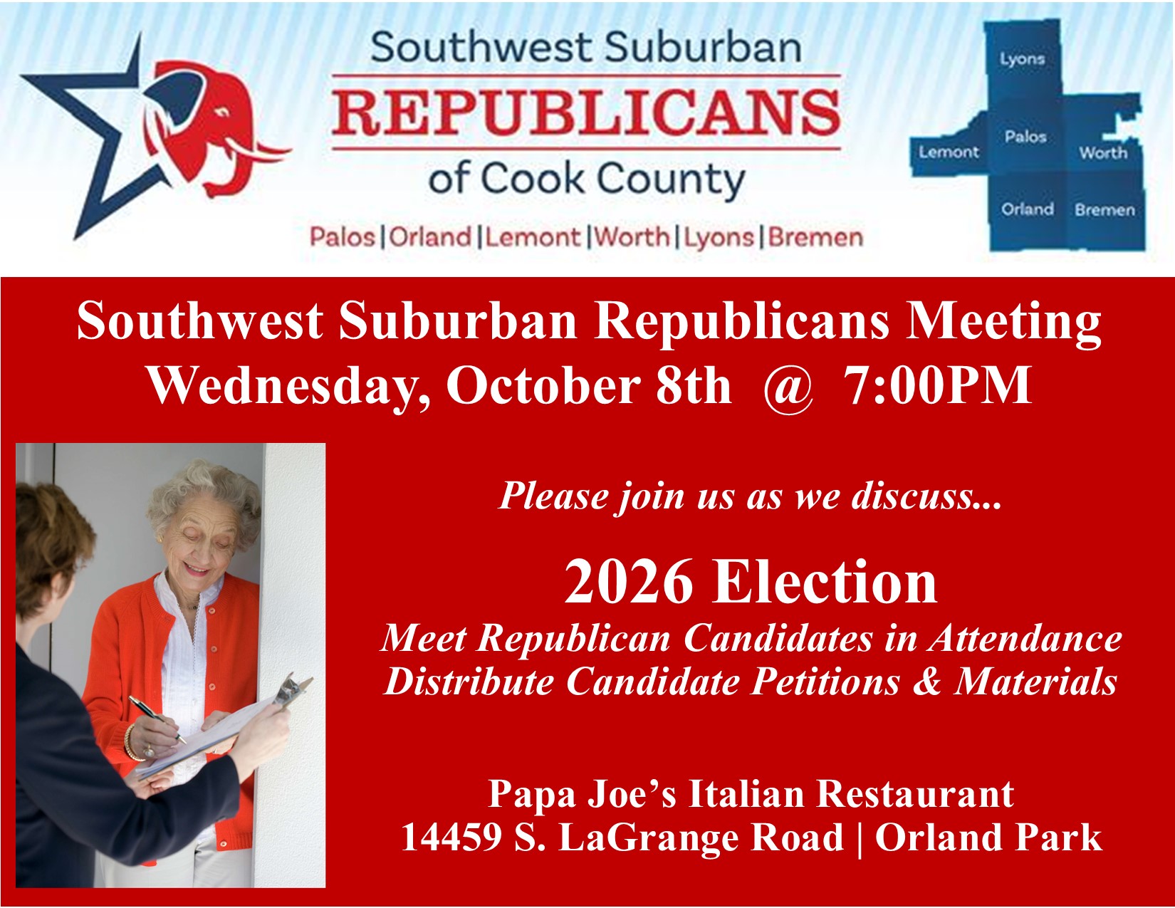 SWS GOP Meeting Flyer 10.08.25 SWS GOP Meeting Flyer 10.08.25